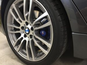 BMW320dMスポーツ・エシュロンホイールコーティング