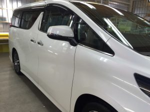 アルファード・プレミアムコーティング・運転席側