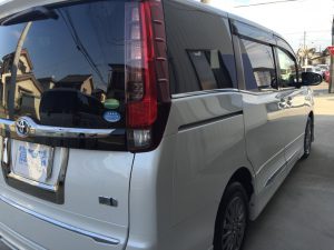 エスクァイア・コーティング・運転席側後方